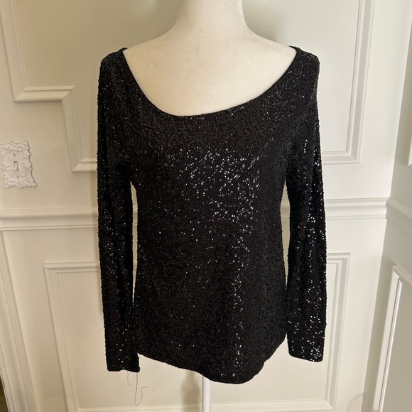 J. Crew Tops - J. Crew Long Sleeve Sequin Blouse Shirt